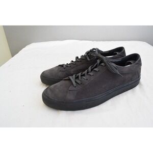 Koio Capri Sneakers 47 14 Nero Suede Low Top Mens Italy Luxury Black Shoes READ
